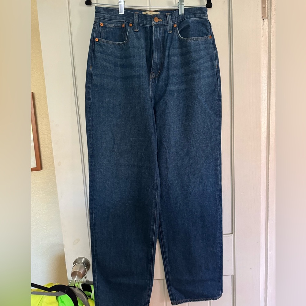 Madewell ‘Baggy Straight’ Jeans. NEW Size 28